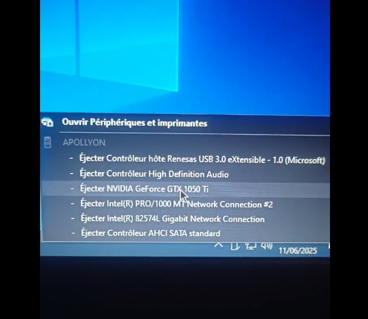 顺策略 当我U盘啊！用户手贱弹出显卡：折腾1个小时才修好
