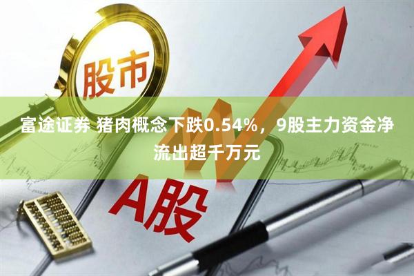 富途证券 猪肉概念下跌0.54%，9股主力资金净流出超千万元