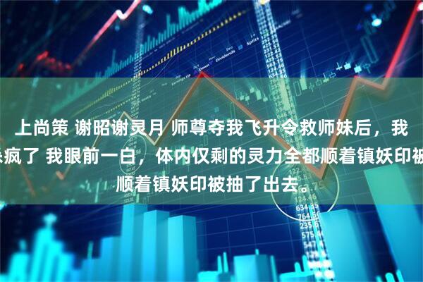 上尚策 谢昭谢灵月 师尊夺我飞升令救师妹后，我在全宗门杀疯了 我眼前一白，体内仅剩的灵力全都顺着镇妖印被抽了出去。